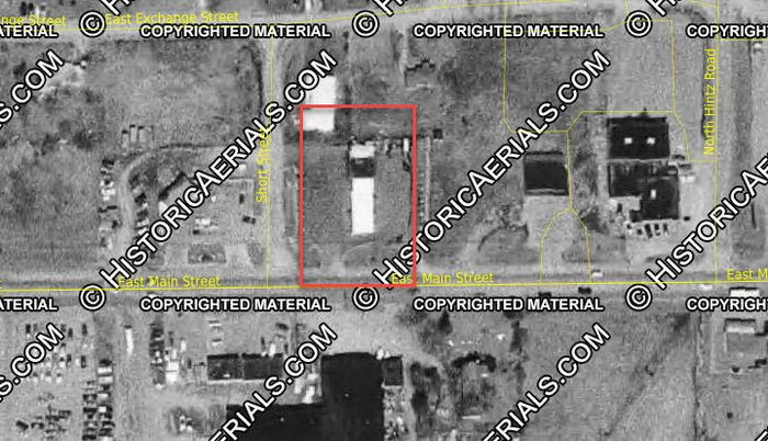 Rohacs Drive-In - 1973 Aerial Photo (newer photo)